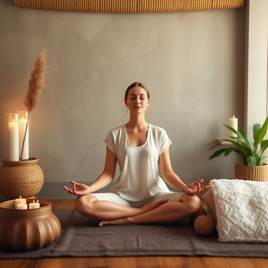 Kokonaisvaltainen wellness-istunto, jossa yhdistyy meditaatio ja spa-hoito